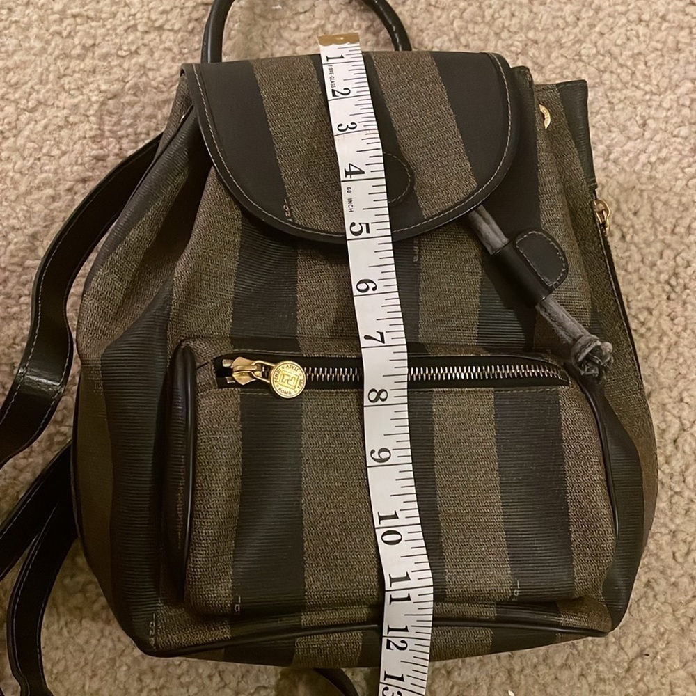 EUC FENDI PENQUIN CANVAS BACKPACK​​​​​​​ - Picture 13 of 15